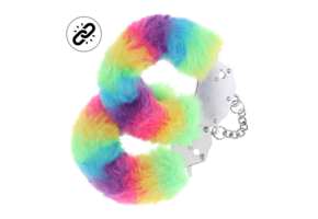 Heavy Fluffy Handcuffs Multicolour – Comfort & Safety