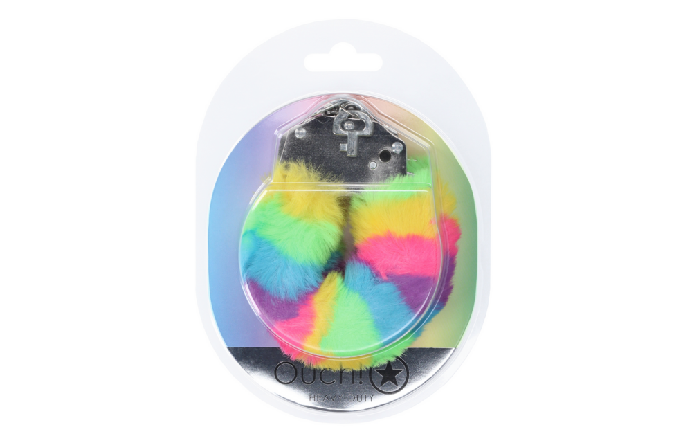 Heavy-duty Fluffy Handcuffs - Multicolor 1
