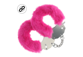 Heavy Pink Fluffy Handcuffs | Comfort & Playful Fun