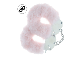 Heavy Fluffy Handcuffs Powder Pink – Safe & Playful Gift