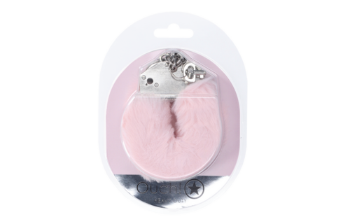 Zware Fluffy Handboeien Poederroze – Veilig & Speels Cadeau