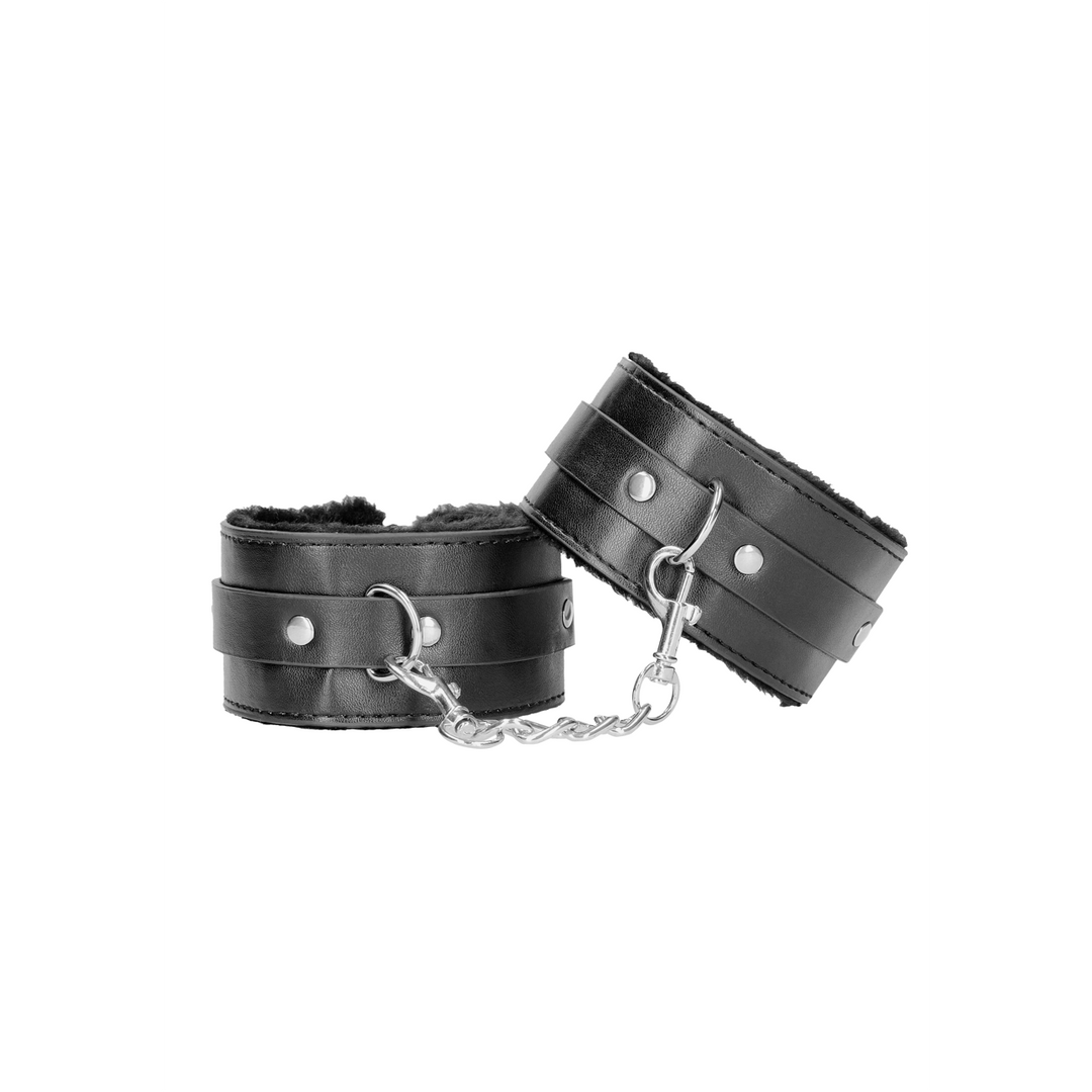 Plush Glued Leather Ankle Cuffs | Comfort & Style Ouch!