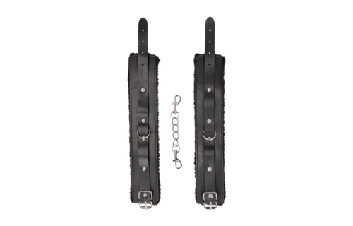 Plush Glued Leather Ankle Cuffs | Comfort & Style Ouch!