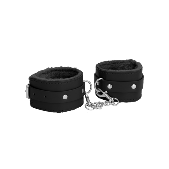 Plush Leather Handcuffs | Comfort & Control | Ouch! By Shots