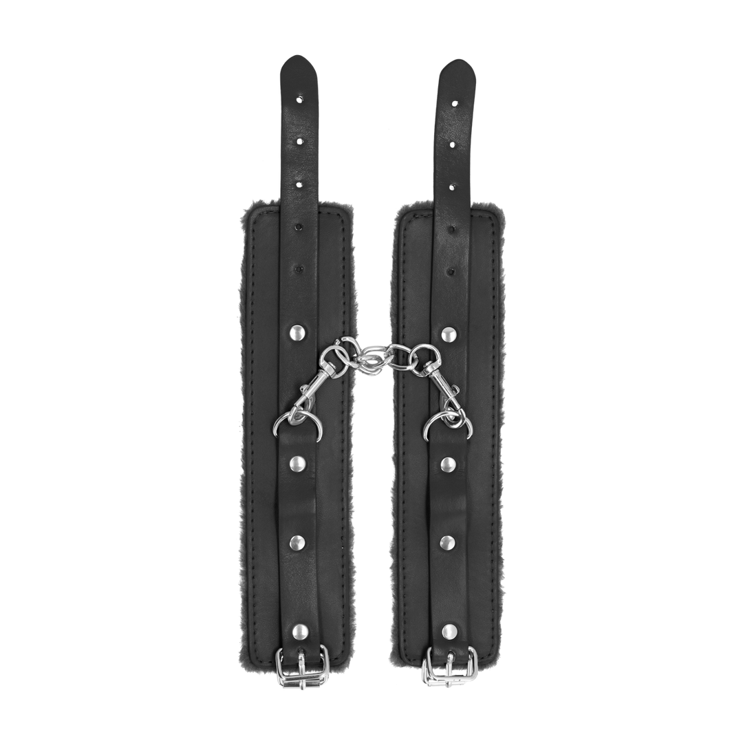 Plush Leather Handcuffs | Comfort & Control | Ouch! By Shots