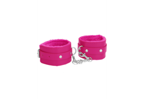 Plush Leather Handcuffs – Comfort & Style for Role Play