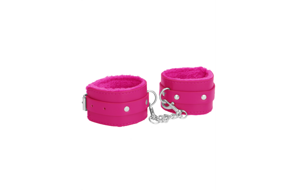 Plush Leather Handcuffs