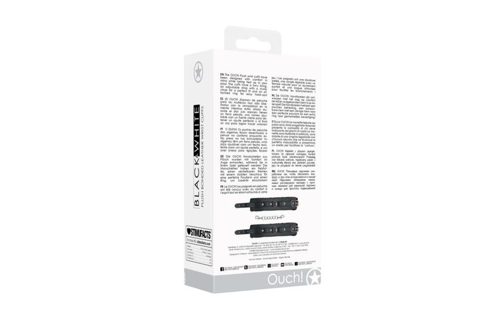 Pluche Gelijmde Leren Handboeien – Ultiem Comfort & Veiligheid