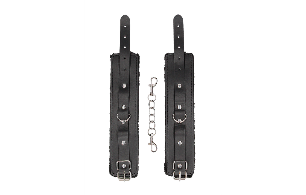 Plush Glued Leather Handcuffs – Ultimate Comfort & Safety