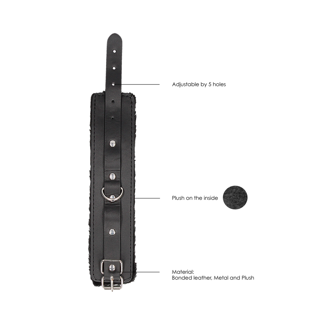 Pluche Gelijmde Leren Handboeien – Ultiem Comfort & Veiligheid