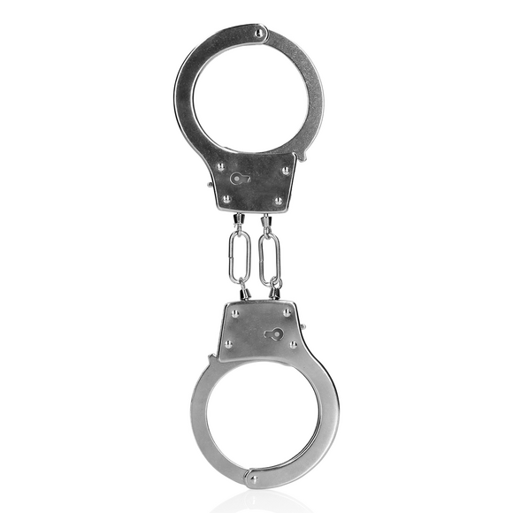 Metal Handcuffs Silver – Sturdy & Safe For Foreplay