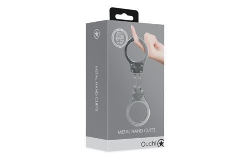 Metal Handcuffs Silver – Sturdy & Safe For Foreplay
