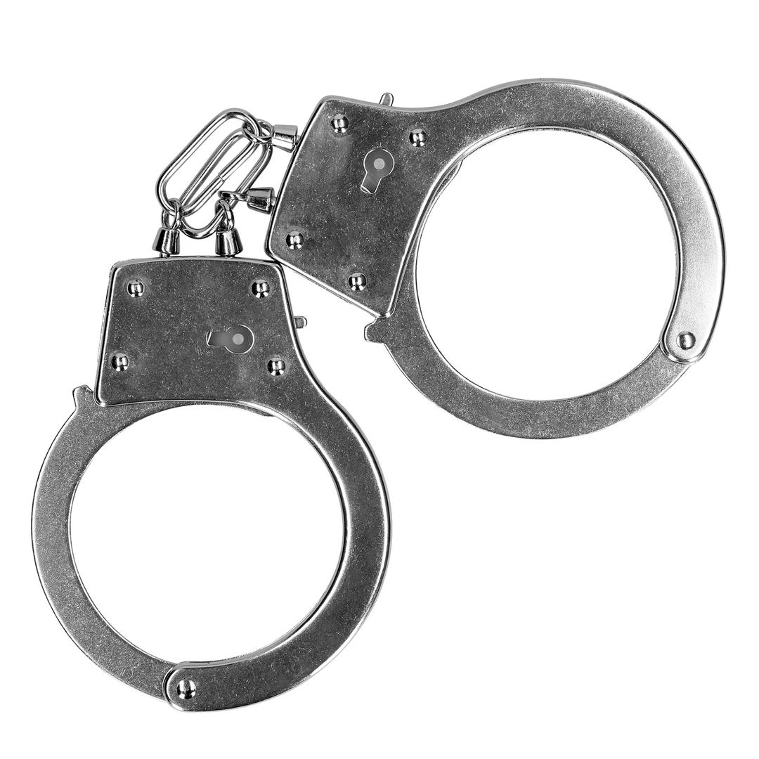 Metal Handcuffs Silver – Sturdy & Safe For Foreplay