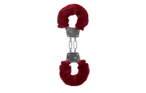 Fluffy Metallhandschellen – Weich, verstellbar & aufregend