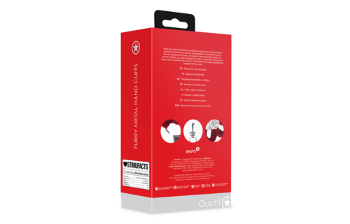 Fluffy Metal Handcuffs – Soft, Adjustable & Exciting