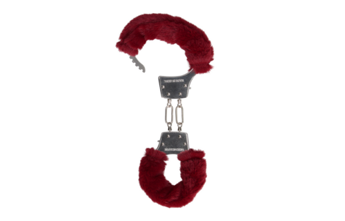 Fluffy Metallhandschellen – Weich, verstellbar & aufregend