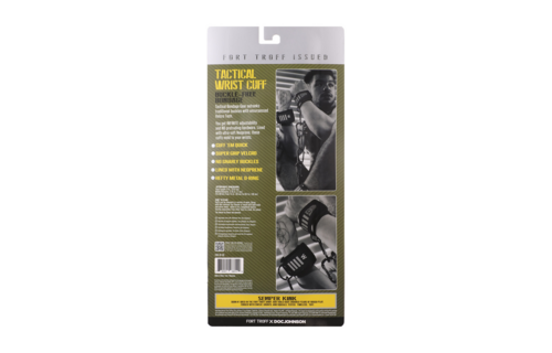Taktische Handfesseln Schwarz/Grün | Komfort & Langlebigkeit