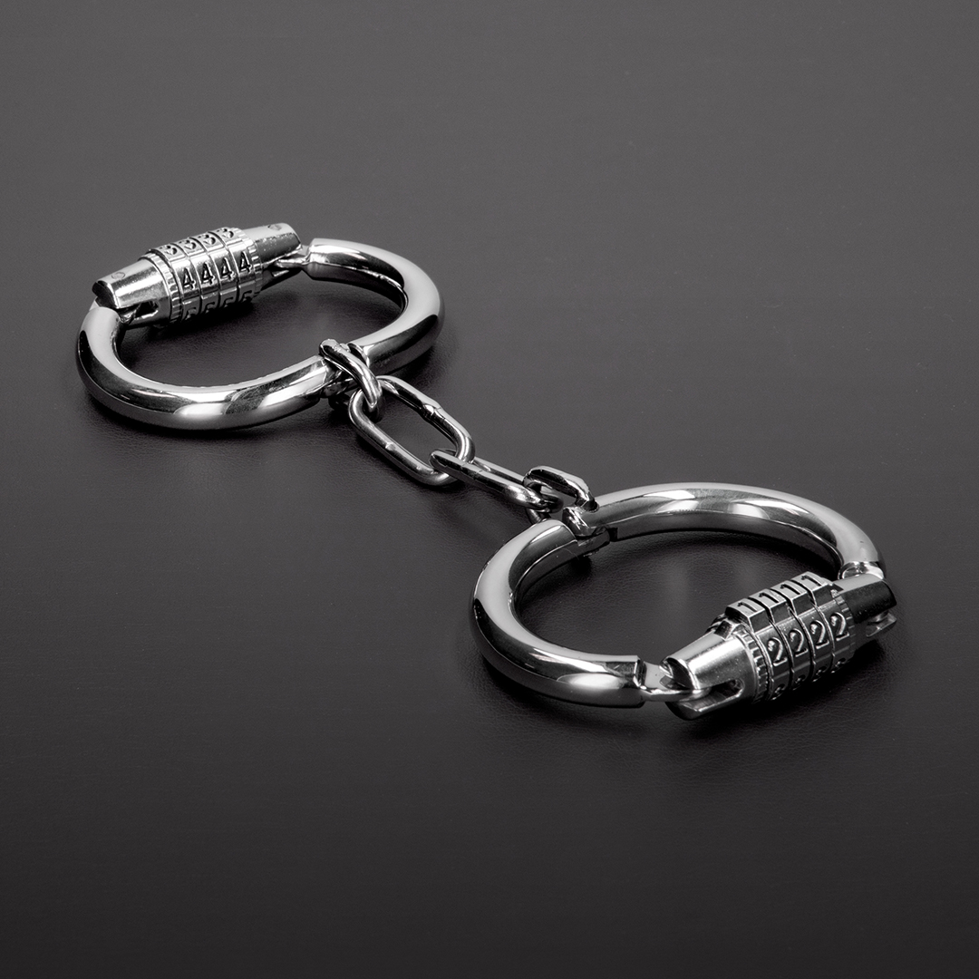 Handcuffs With Combination Lock | Strong & Stainless Steel