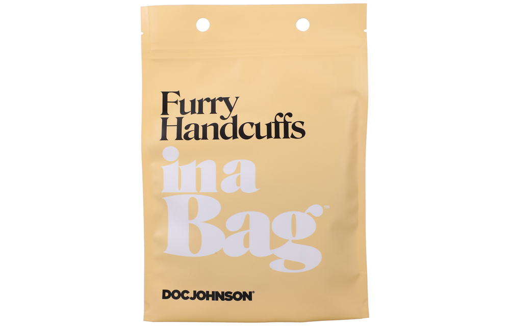 Weiche schwarze Pelz-Handschellen – Komfort & Sicherheit