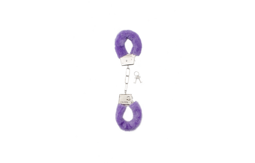 Fuzzy-Handschellen in Lila | Sexy & sicherer Spaß mit Shots Toys