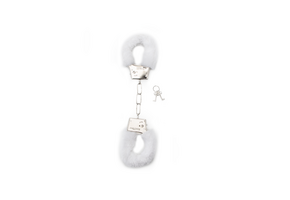 Fluffy Handcuffs White | Comfort & Excitement | Shots Toys