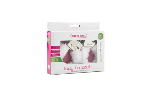 Fluffy Handfesseln Weiß | Komfort & Spannung | Shots Toys