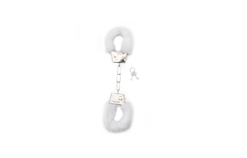 Fluffy Handcuffs White | Comfort & Excitement | Shots Toys