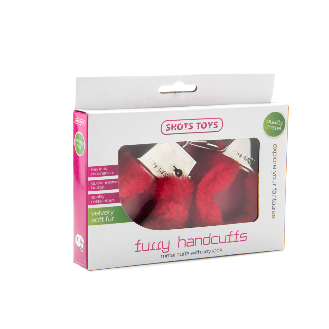 Bont Handboeien Rood | Veilig & Speels Plezier | Shots Toys