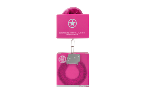 Beginner's Fur Handcuffs – Playful & Safe Fun!