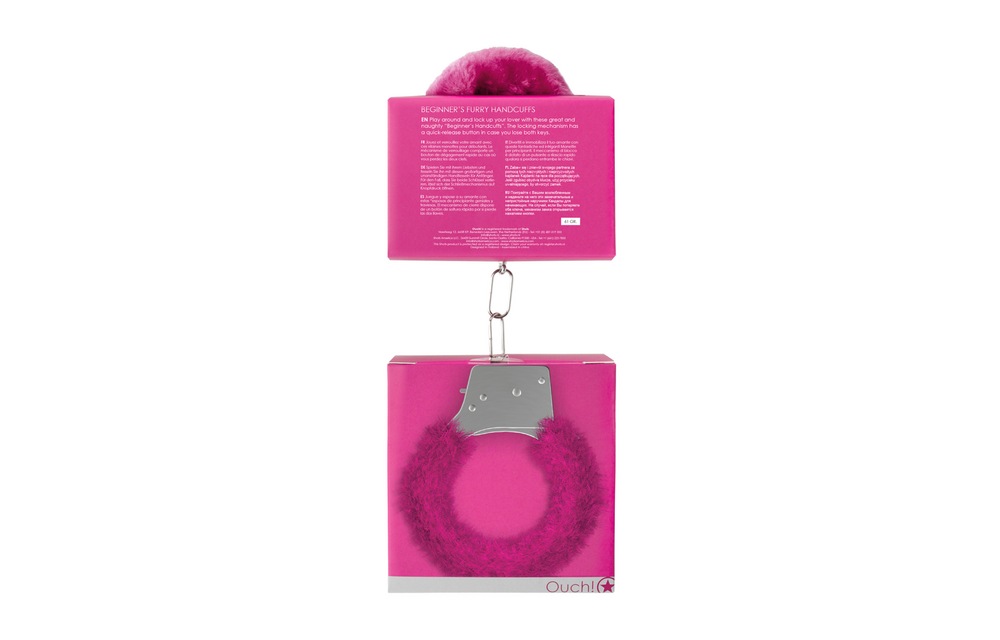 Beginner's Fur Handcuffs – Playful & Safe Fun!