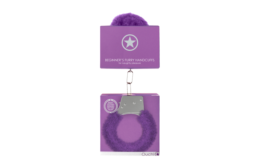 Beginner's Fur Handcuffs – Playful & Safe Fun!