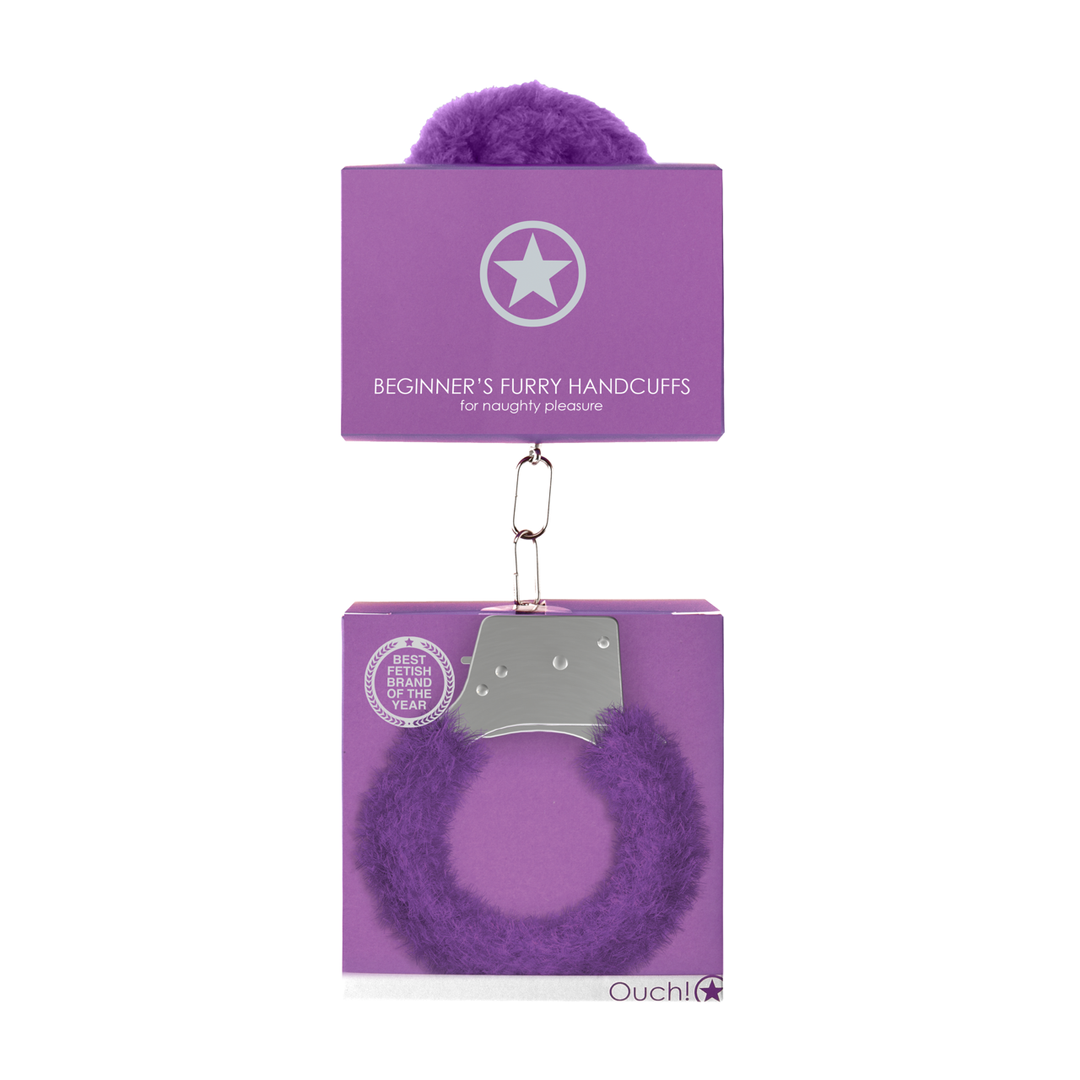 Beginner's Fur Handcuffs – Playful & Safe Fun!