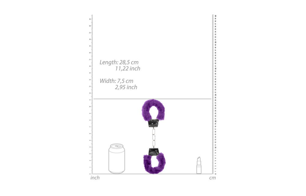 Beginner's Fur Handcuffs – Playful & Safe Fun!