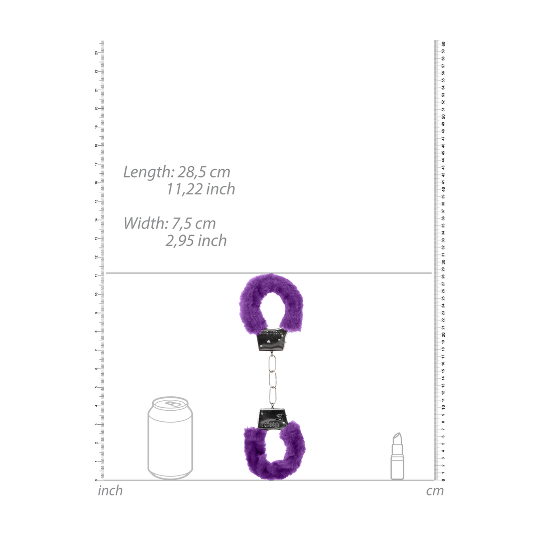 Beginner's Fur Handcuffs – Playful & Safe Fun!