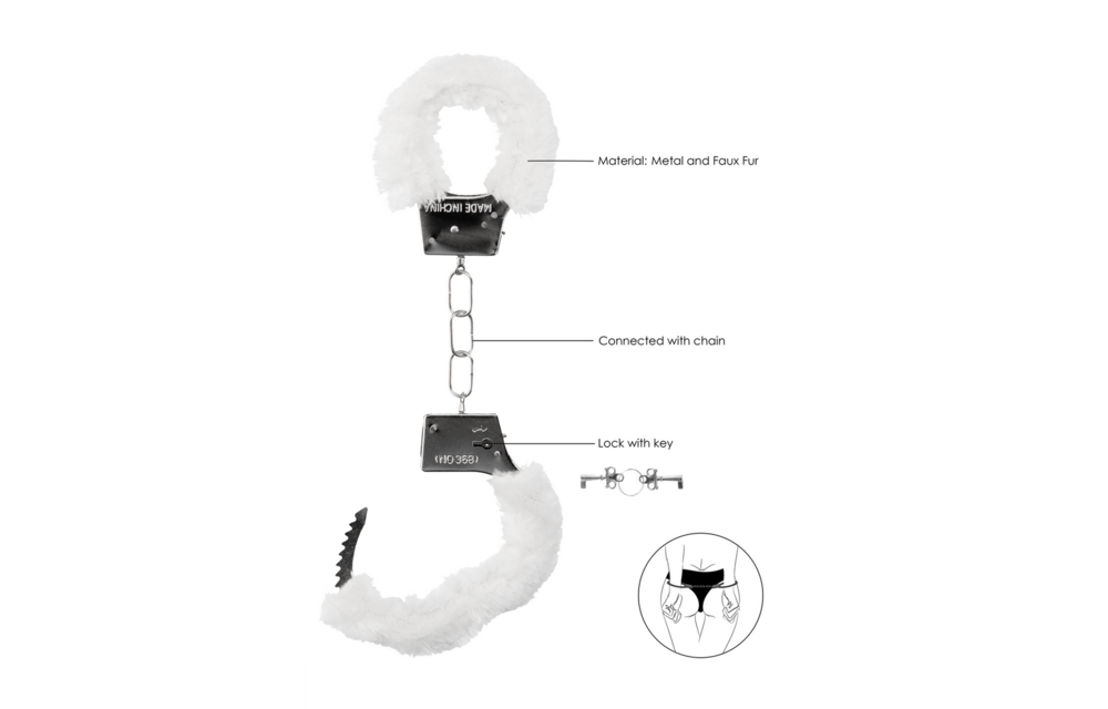 Beginner's Furry Handcuffs – Playful & Safe Fun