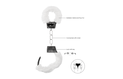 Beginner's Furry Handcuffs – Playful & Safe Fun