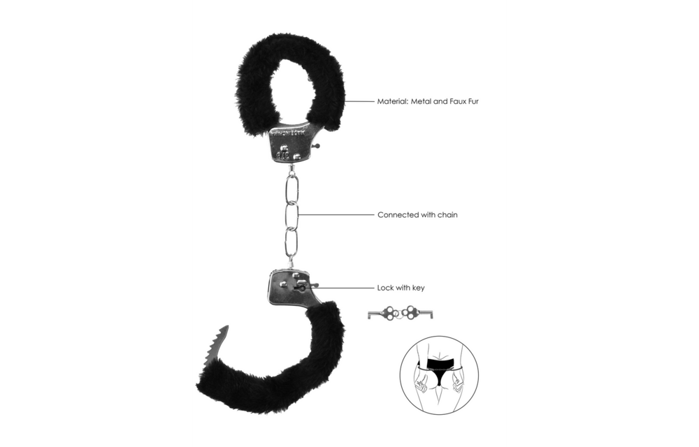 Beginner's Furry Handcuffs – Safe & Exciting Adventure