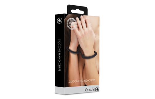 Silicone Handcuffs Black – Comfort & Excitement for Beginners