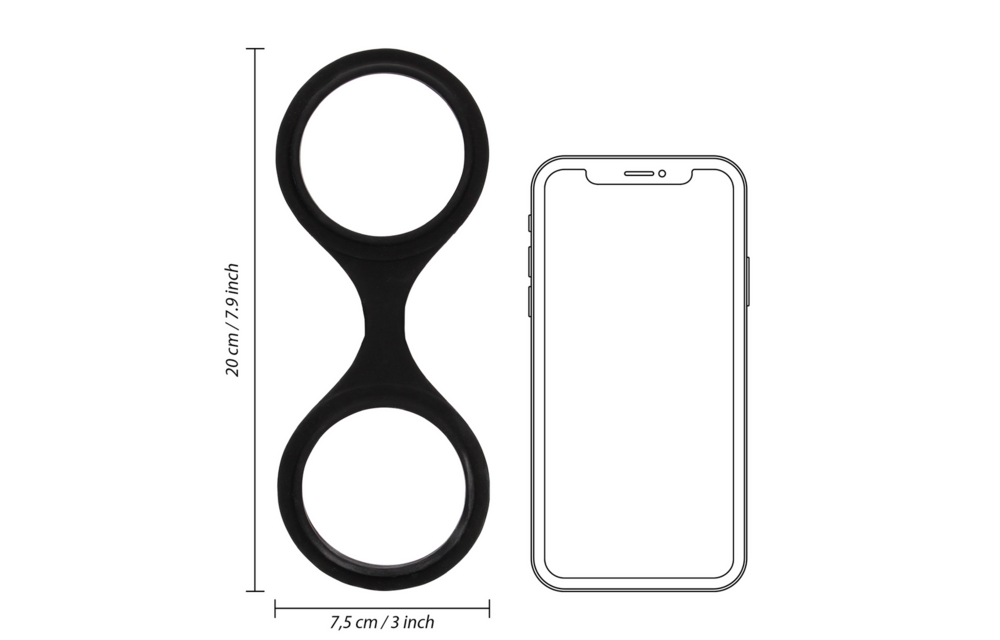 Silicone Handcuffs Black – Comfort & Excitement for Beginners