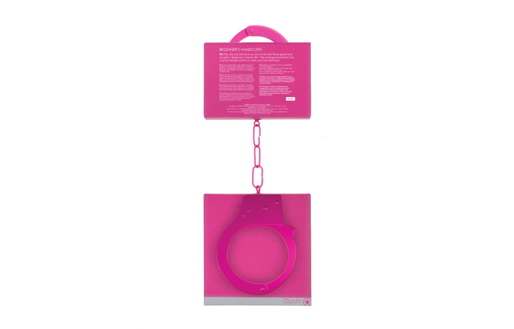 Anfänger-Handschellen Pink – Sicher & verspielt gefesselt