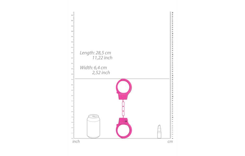 Beginner's Handcuffs Pink – Safe & Playful Restraint