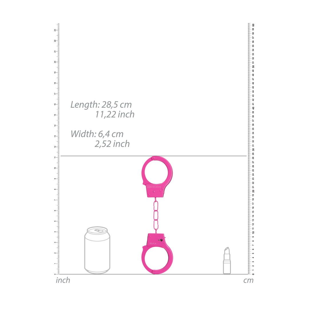 Beginner's Handcuffs Pink – Safe & Playful Restraint
