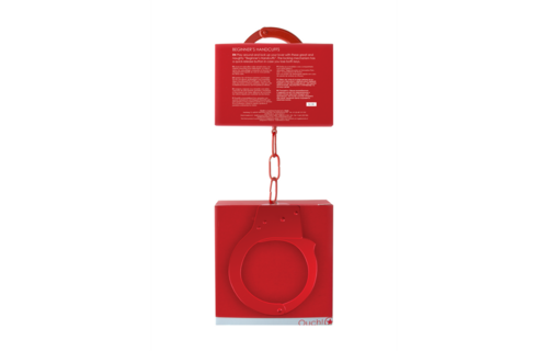 Beginner's Handcuffs Red From Ouch! By Shots – Playful & Safe