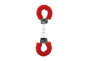 Beginner's Handcuffs From Bont – Playful Furry Cuffs Red