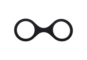 Silicone Play Cuffs Black - Comfortable & Safe Bondage