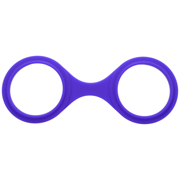 Speelboeien Paars - Comfortabele Silicone Bondage Cuffs