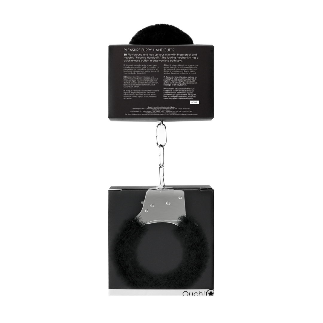 Pleasure Handcuffs Furry – Playful & Securely Fastened!