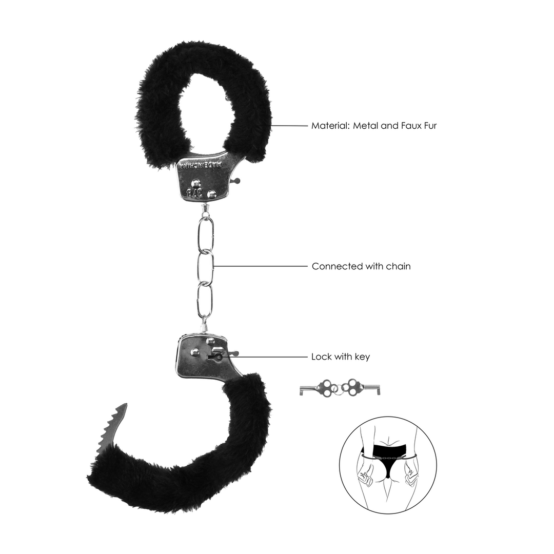 Pleasure Handcuffs Furry – Playful & Securely Fastened!