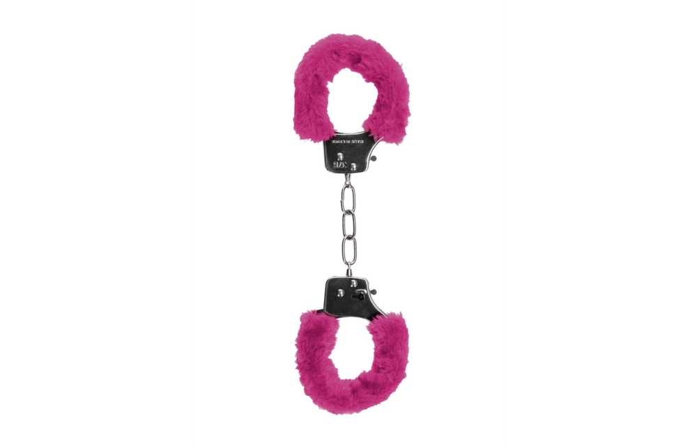 Pleasure Handcuffs Furry Pink – Secure & Playful Restraint