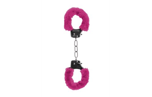 Pleasure Handcuffs Furry Pink – Secure & Playful Restraint